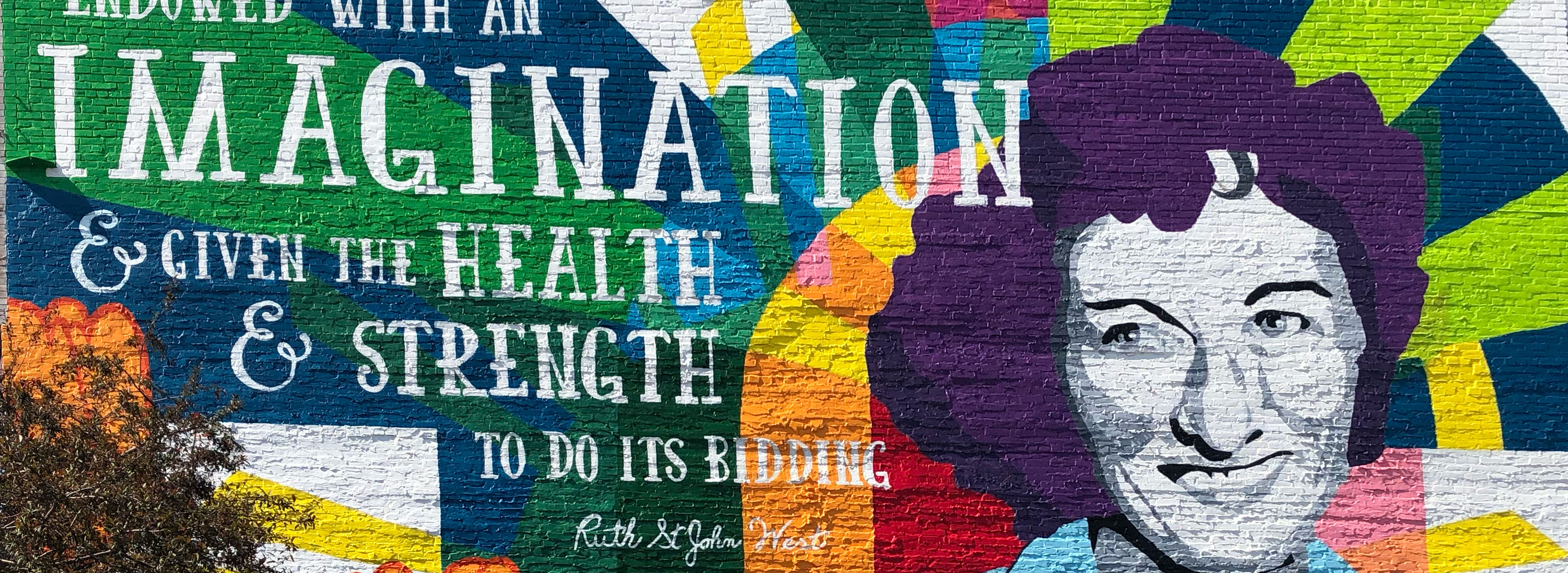 Ruth West Mural