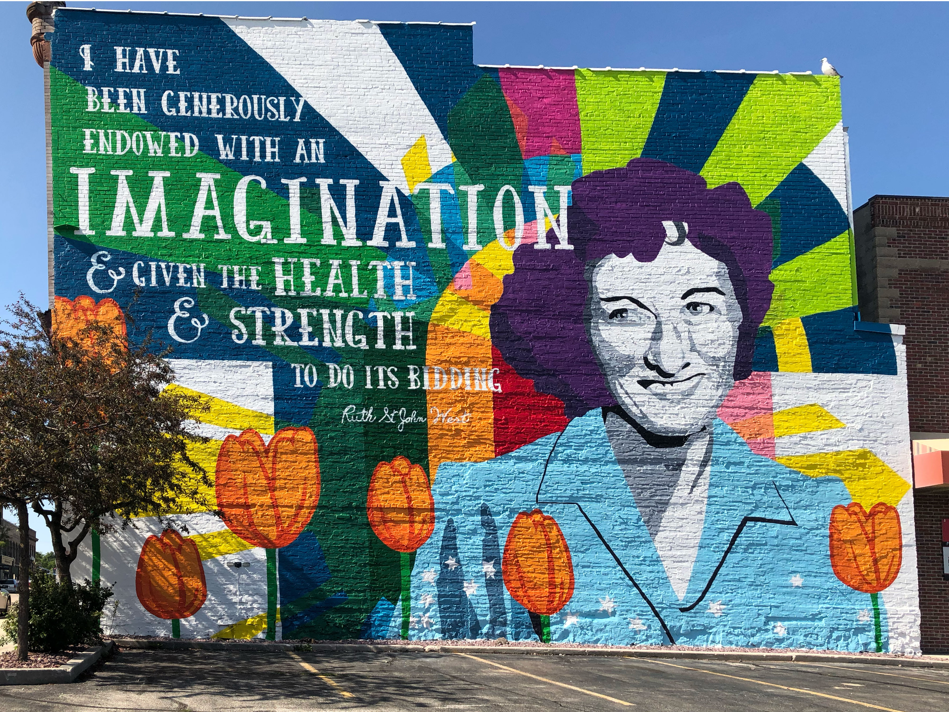 Ruth West Mural