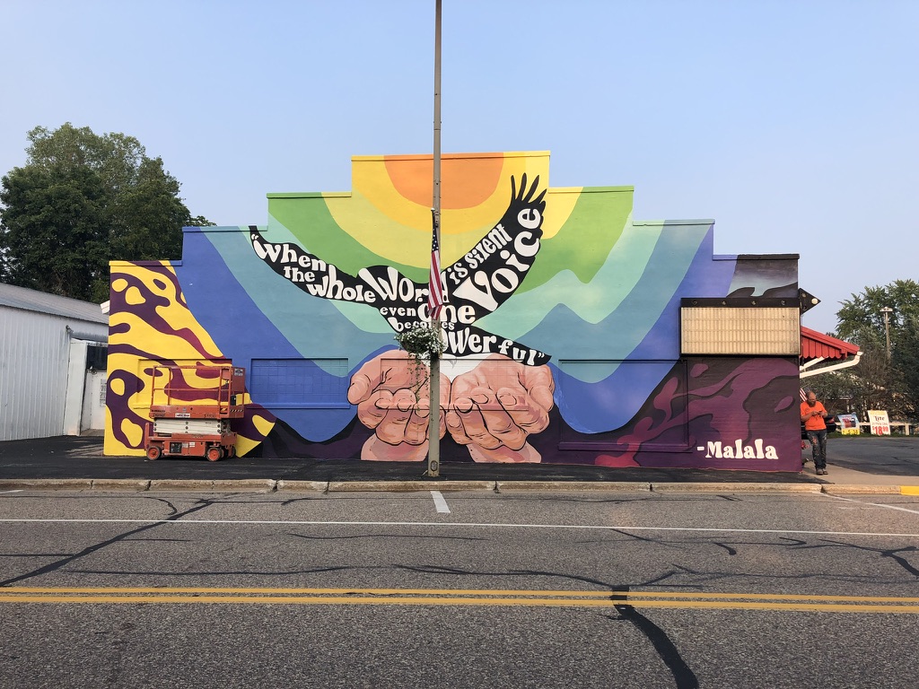 Malala Mural