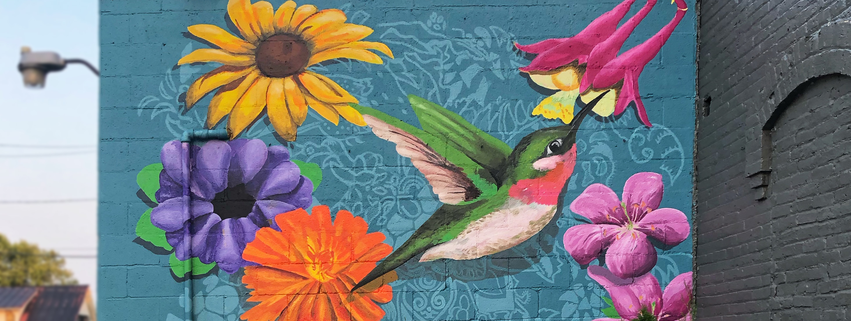 Park of Flowers Mural
