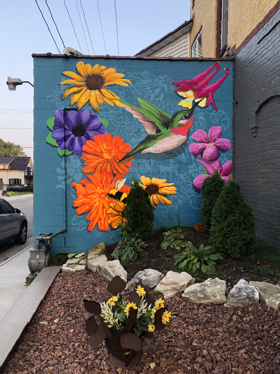 Park of Flowers Mural