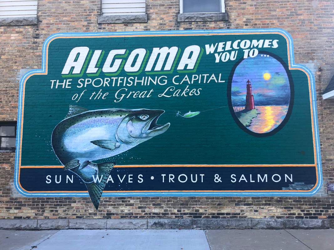 Algoma Fish Mural Restoration