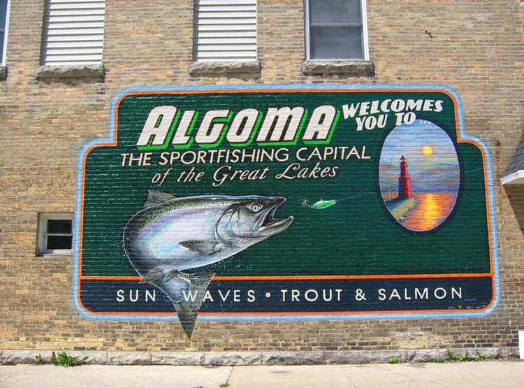 Algoma Fish Mural Restoration