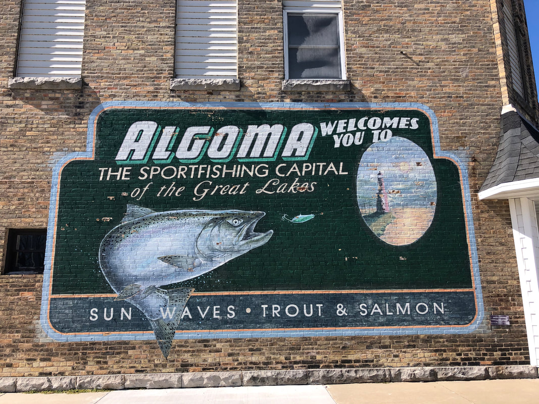 Algoma Fish Mural Restoration