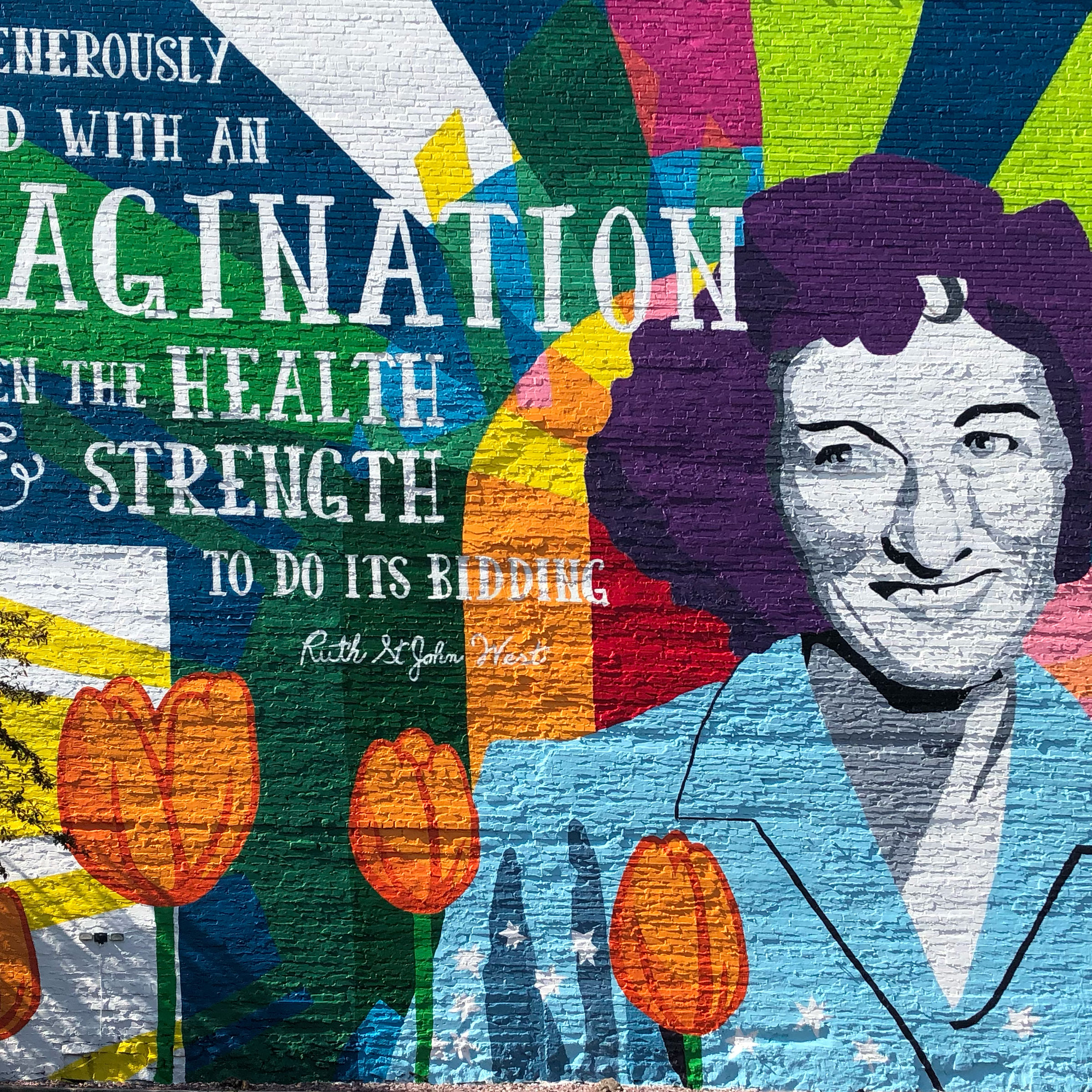 Ruth West Mural