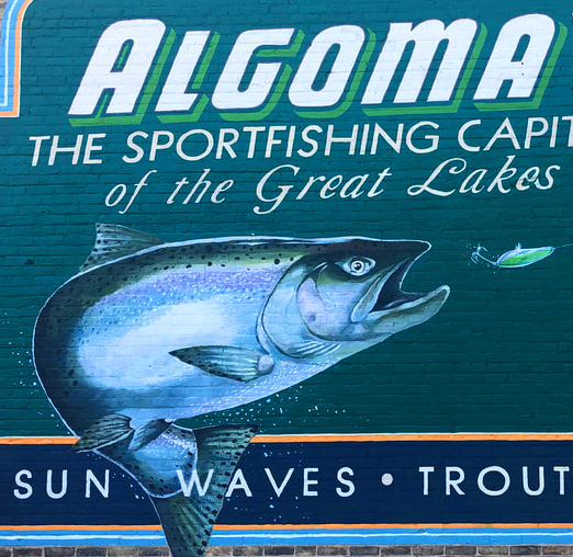Algoma Fish Mural Restoration