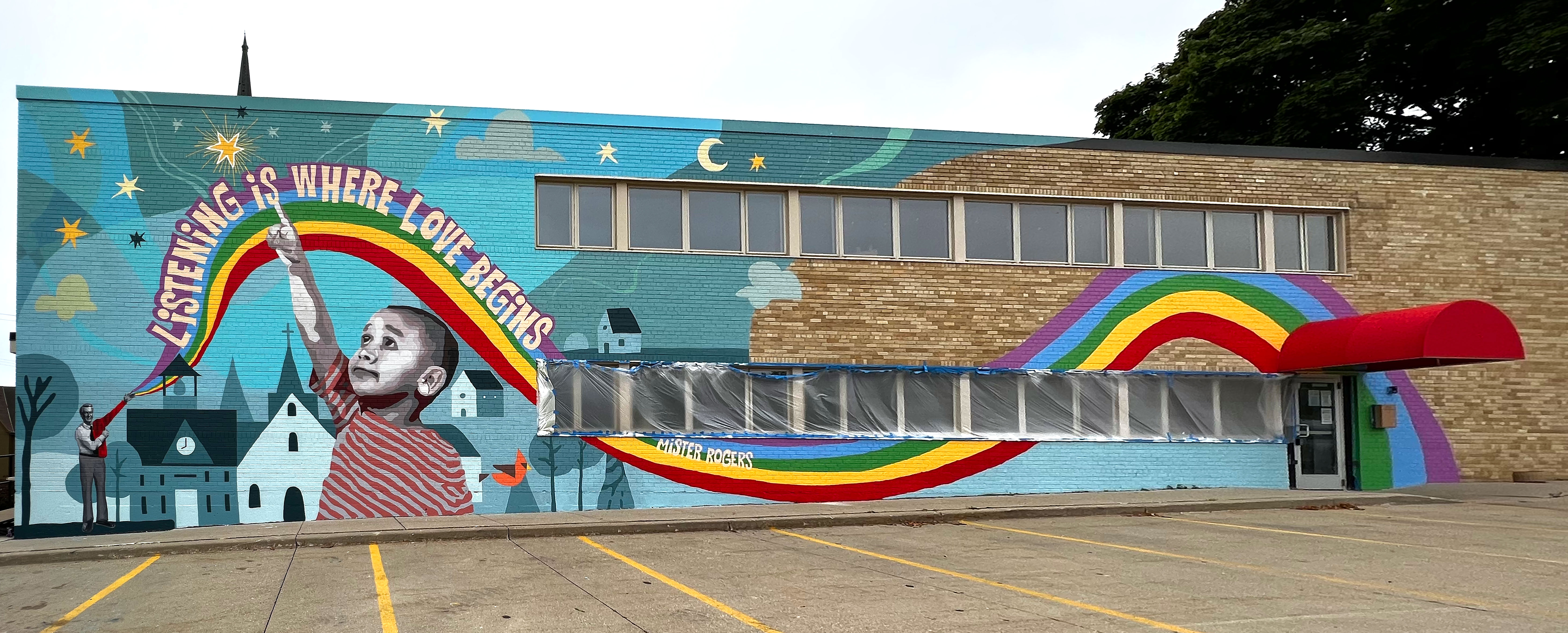 Manitowoc Sputnik Fest Mural 2022