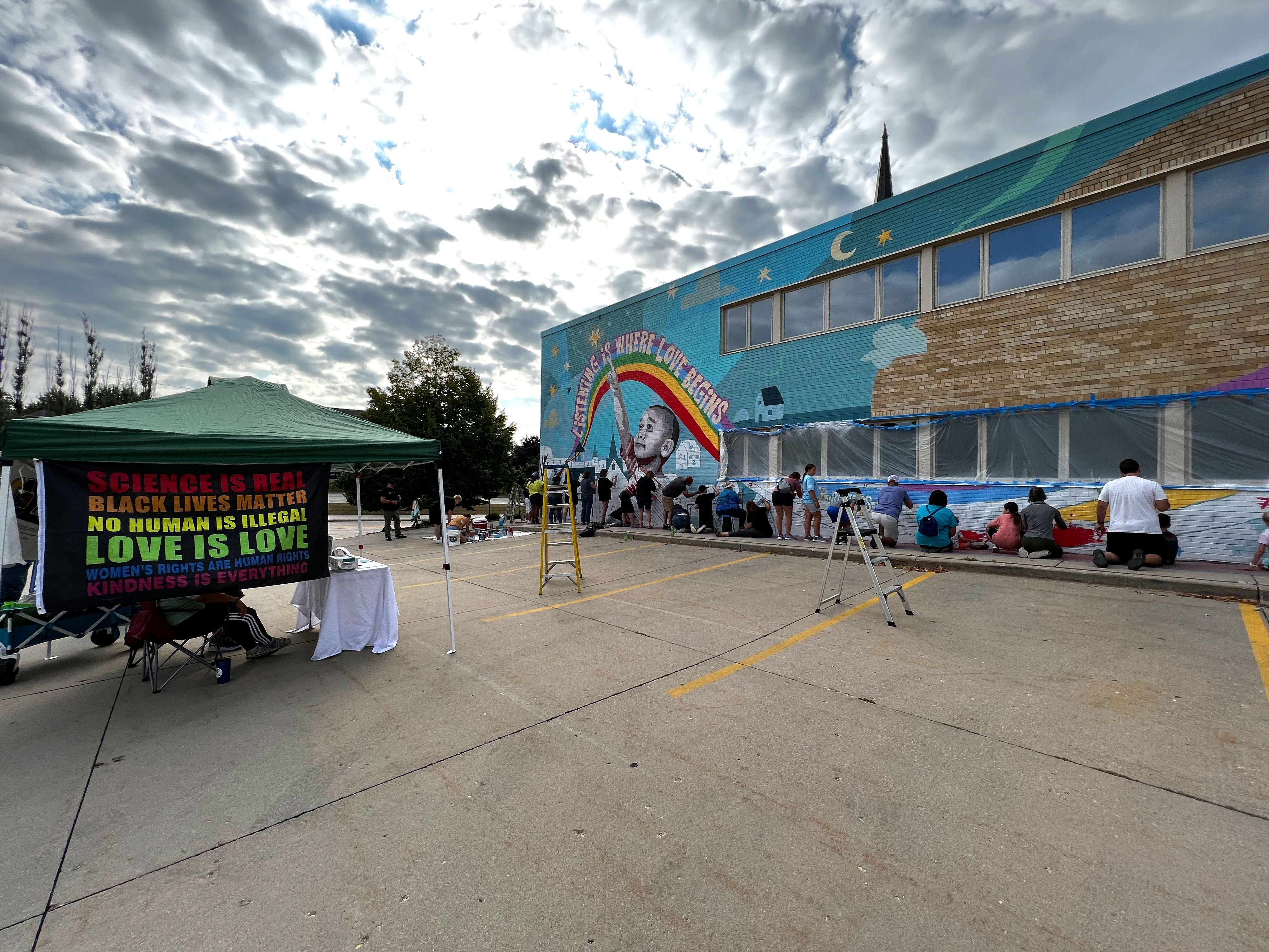 Manitowoc Sputnik Fest Mural 2022