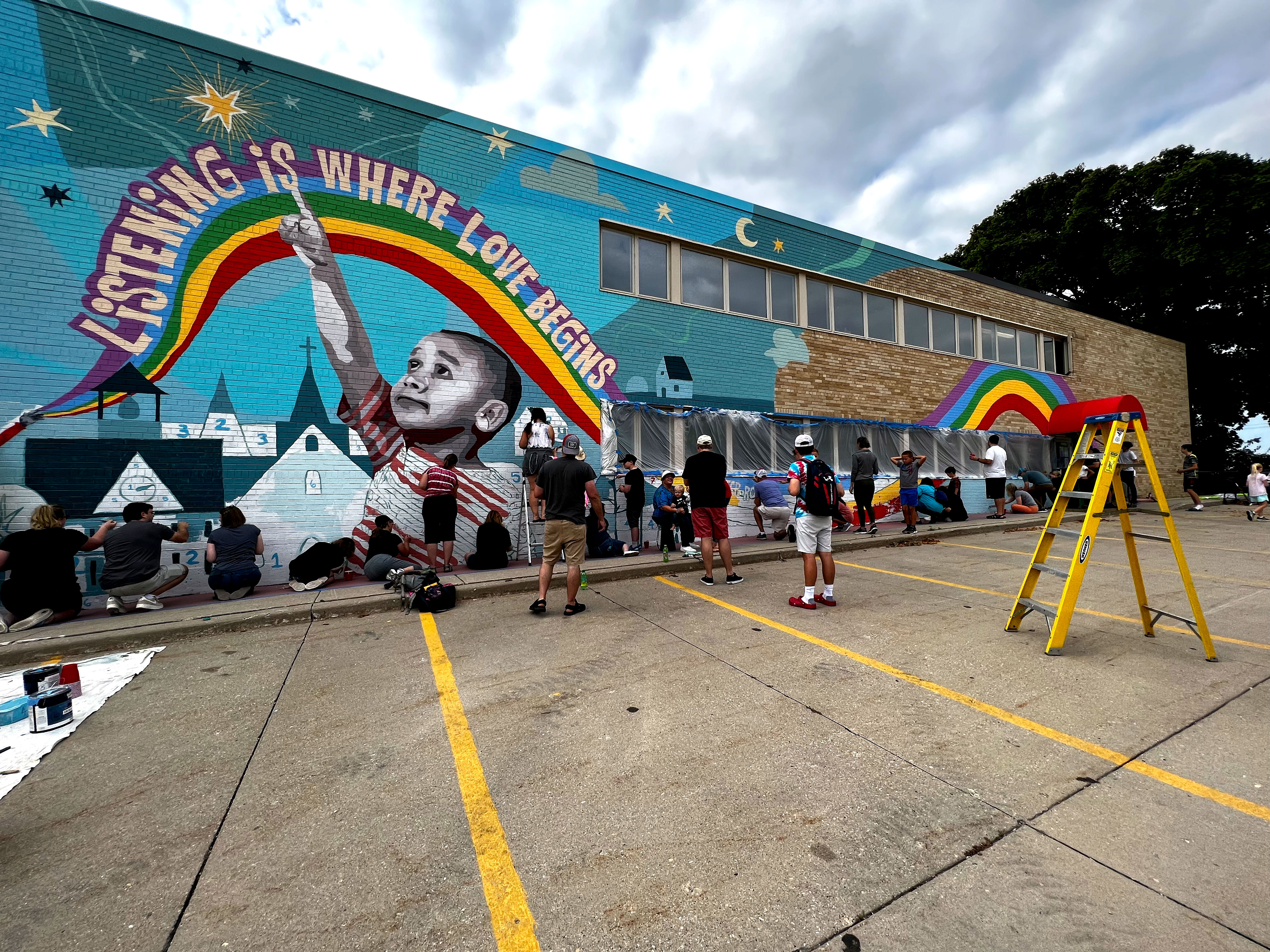 Manitowoc Sputnik Fest Mural 2022