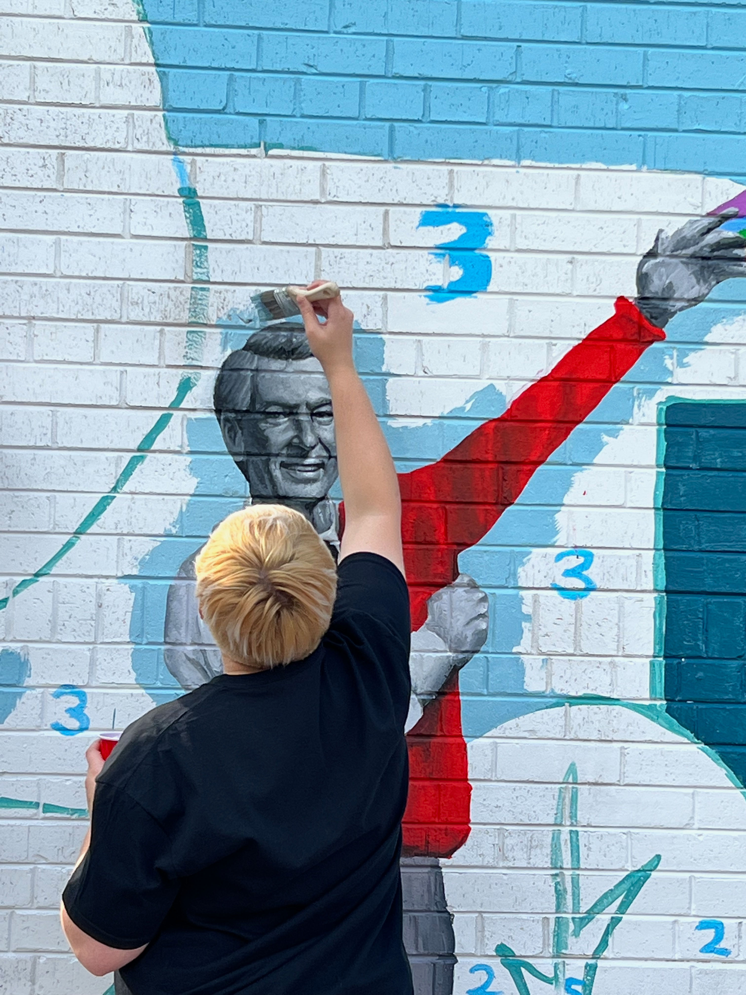 Manitowoc Sputnik Fest Mural 2022
