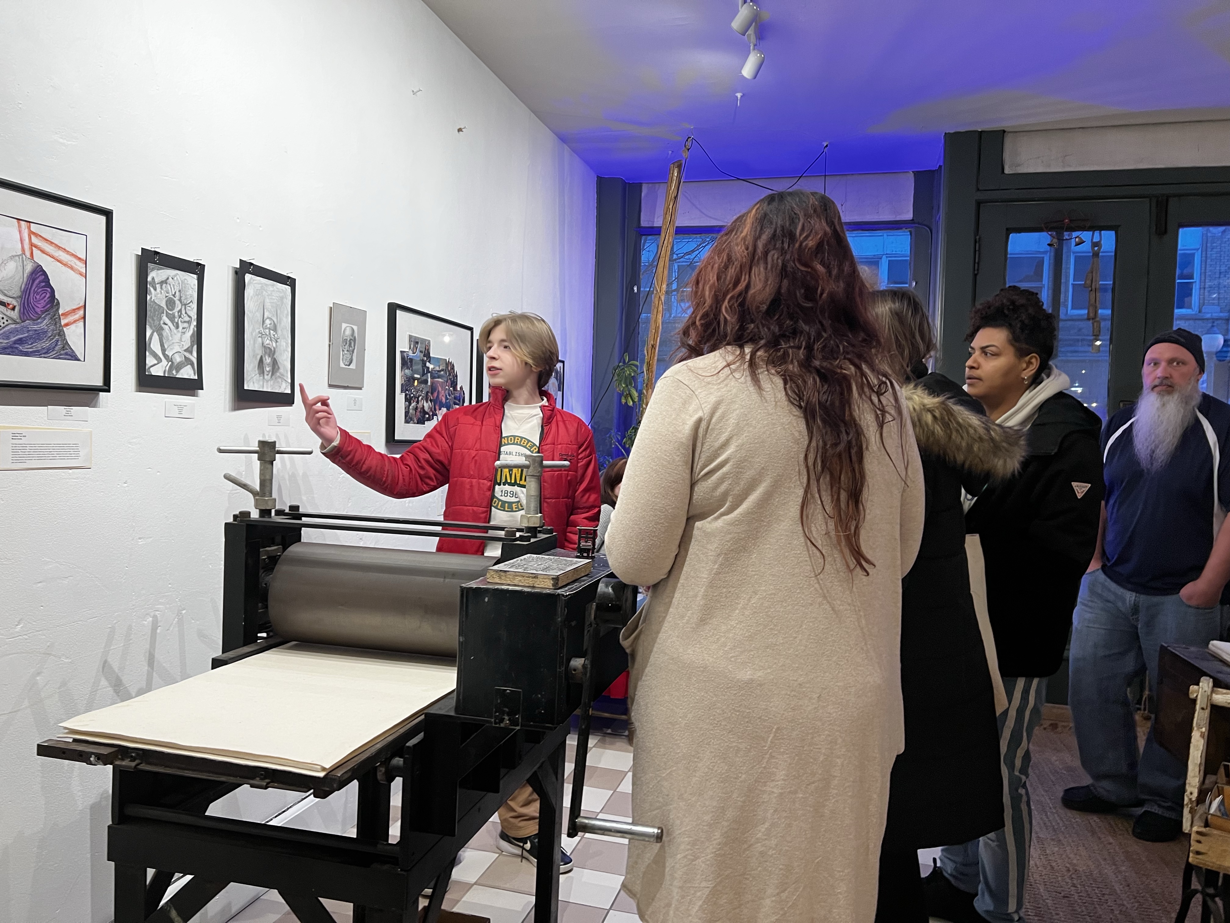 Youth Art Month Exhibition