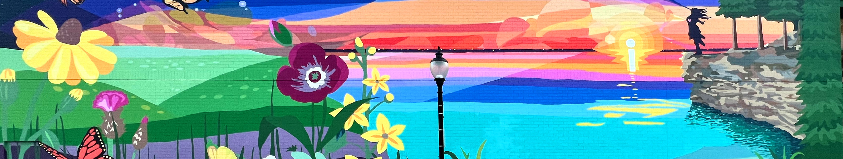 Sturgeon Bay Paint-by-Number Mural