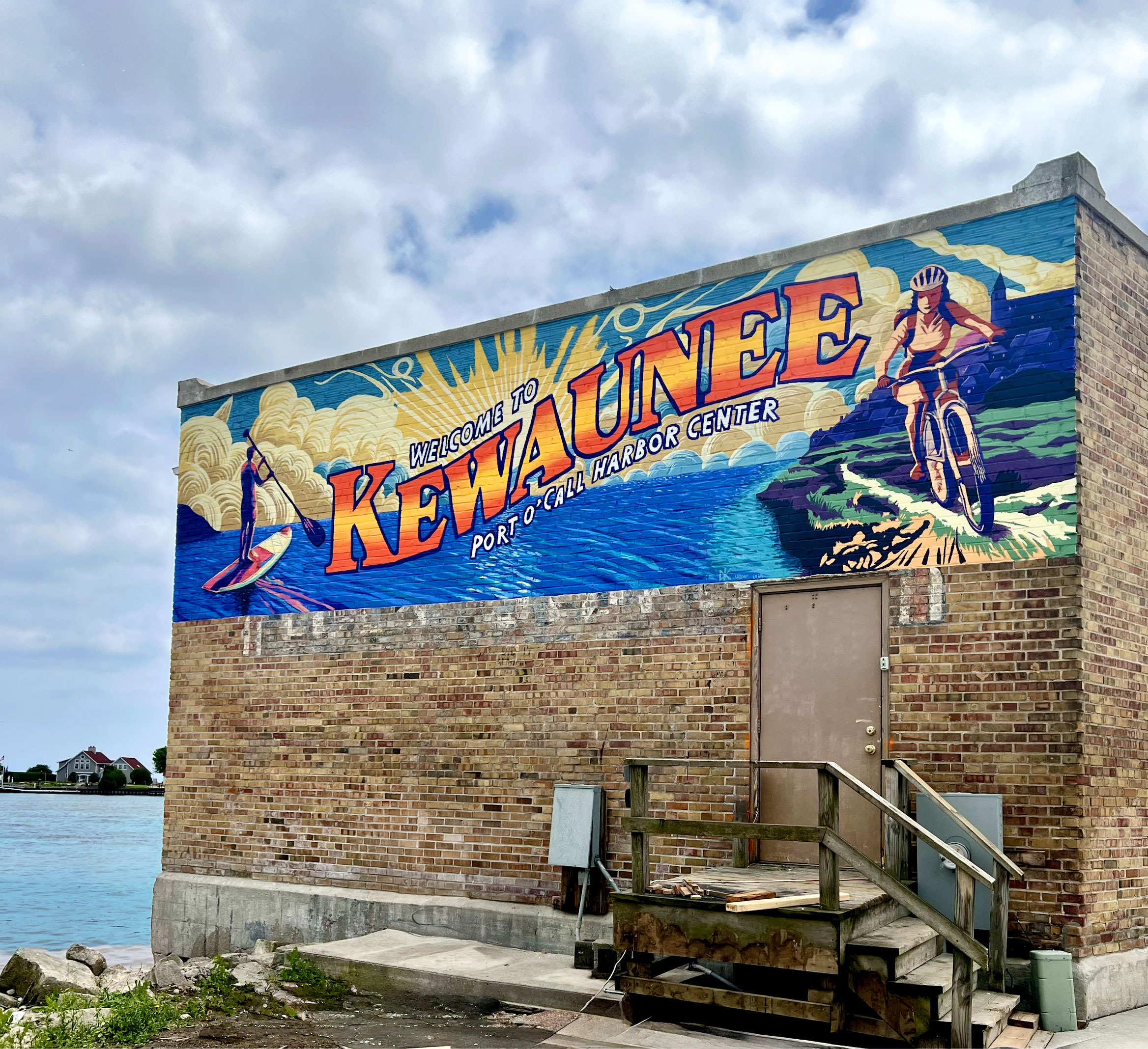 Port O'Call Kewaunee Mural