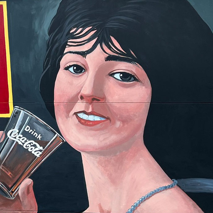 Coca Cola Mural