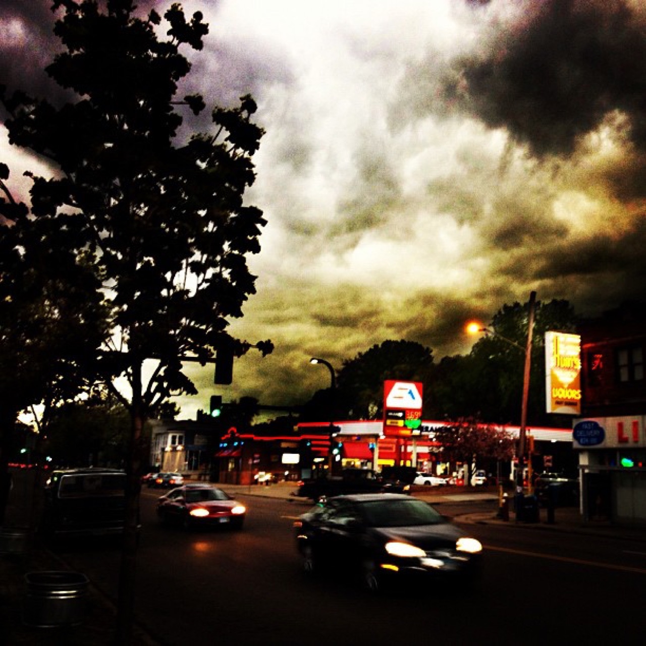 Storms a brewing.