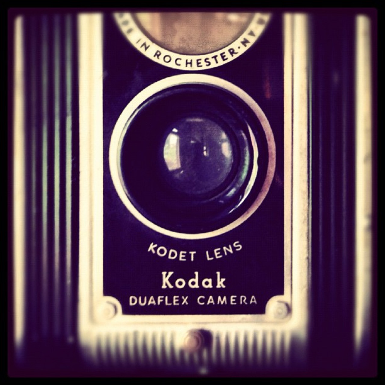 Kodak Duaflex camera up close