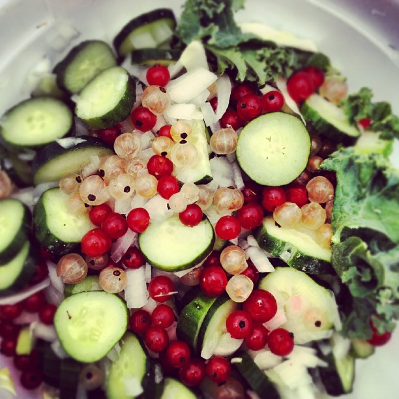 One of the best salads I've ever ate given to me by the nice folks at…
