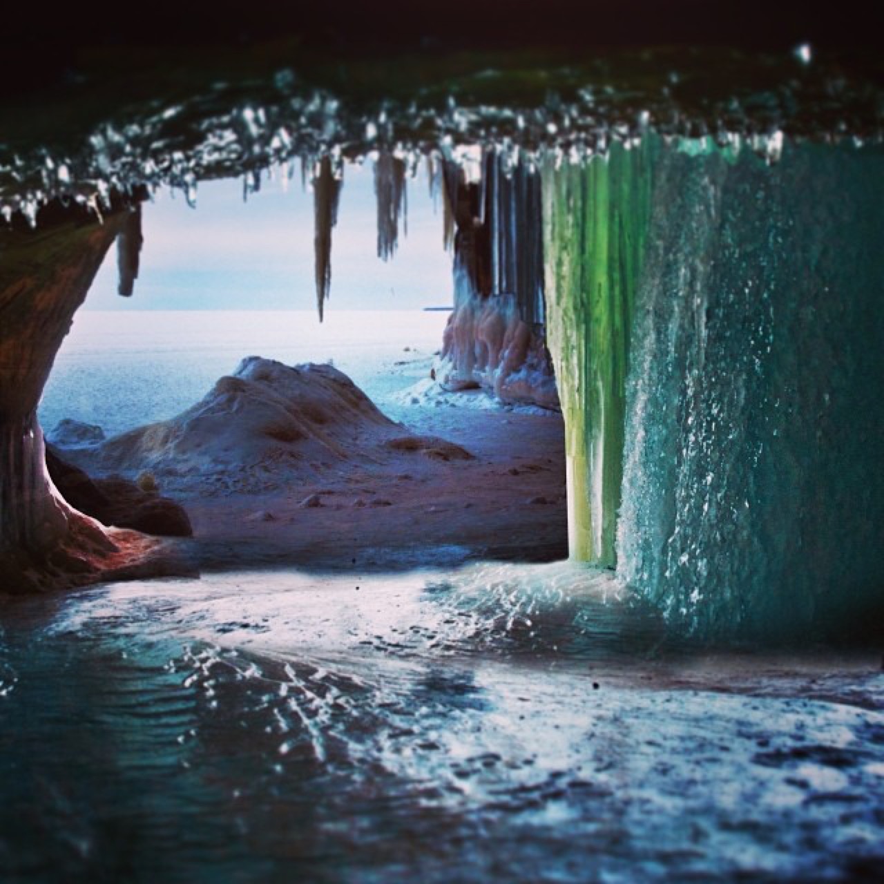 The last icy wonderland photo I will be able to post this year.