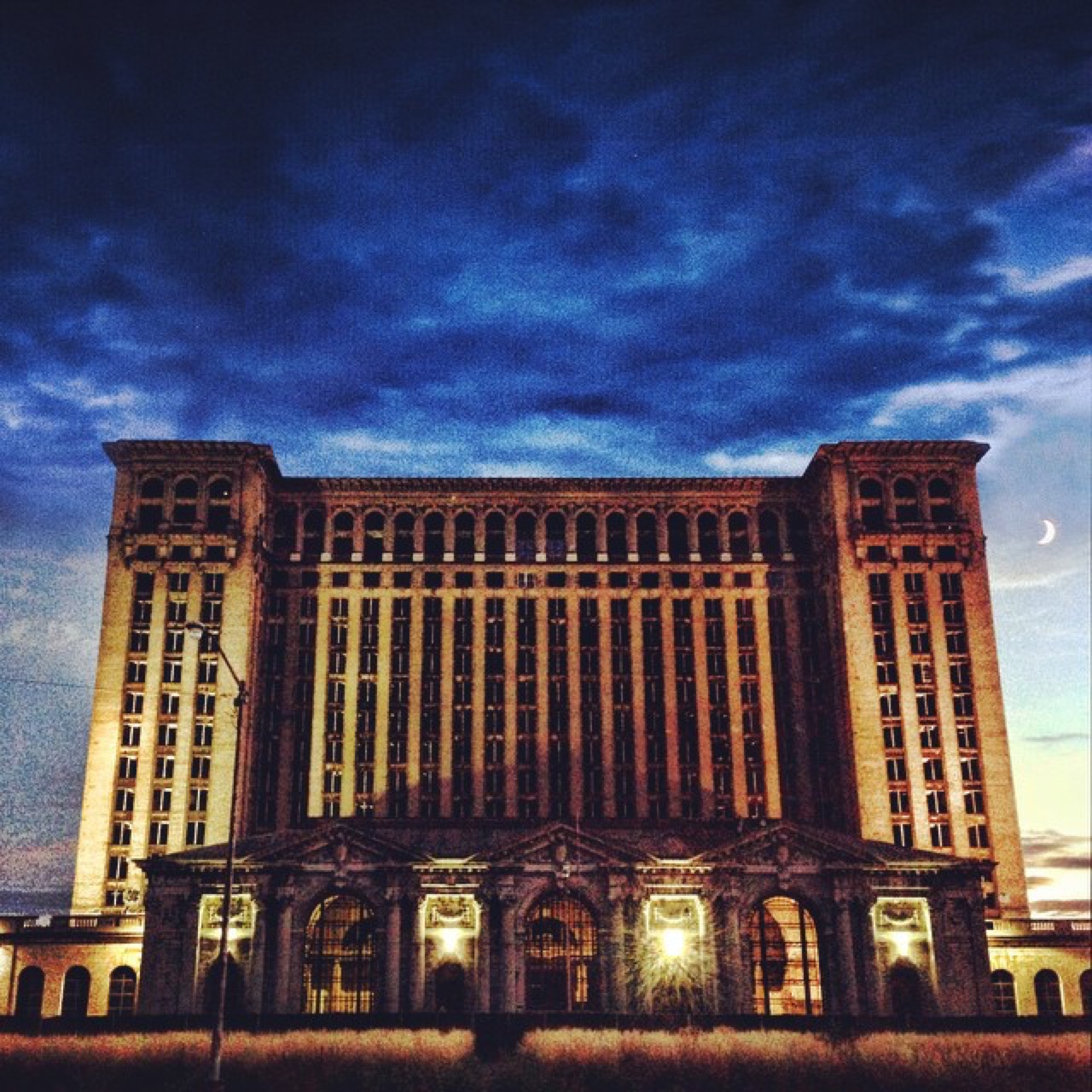 Haunting tower looms over Corktown #Detroit