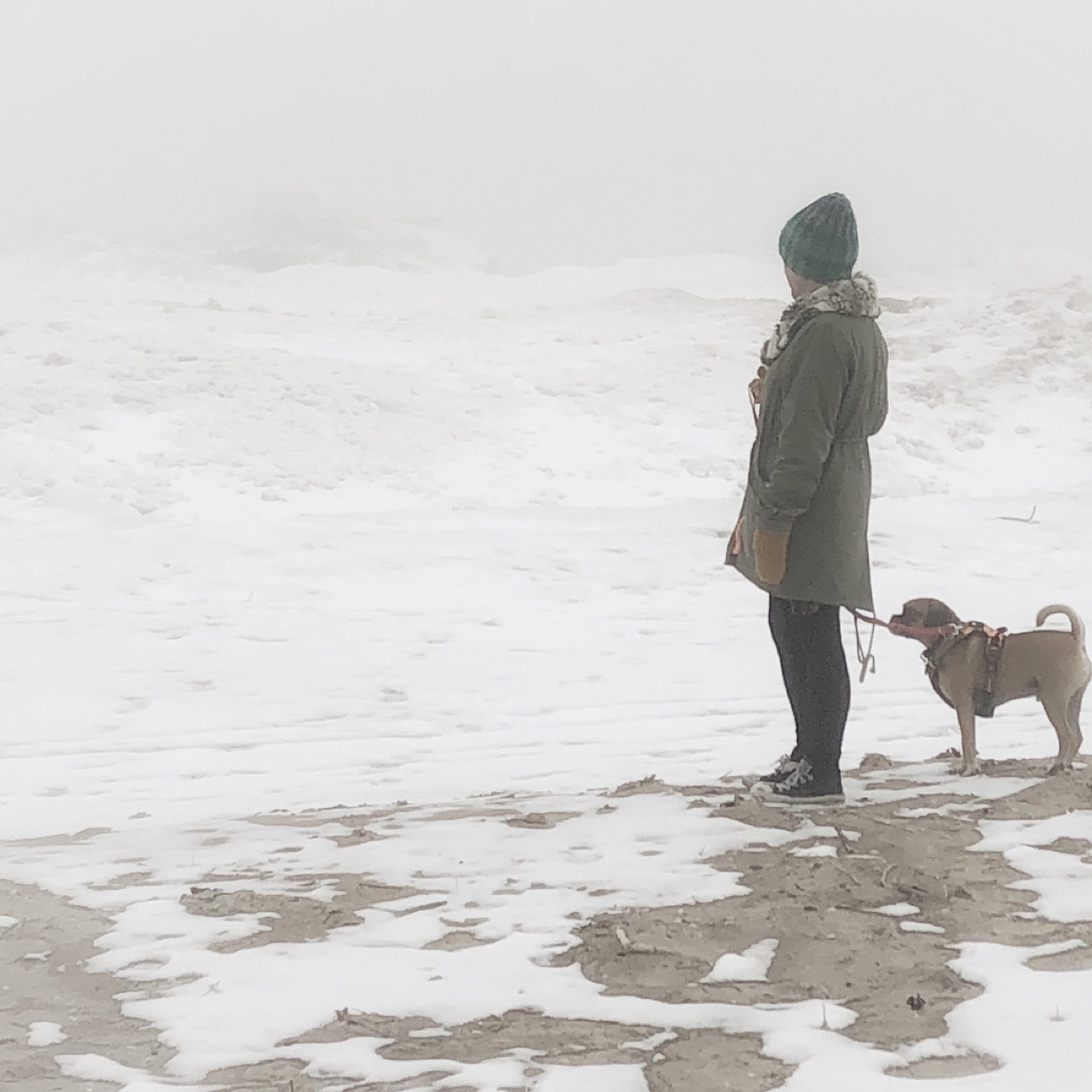 Standing at the edge of the world