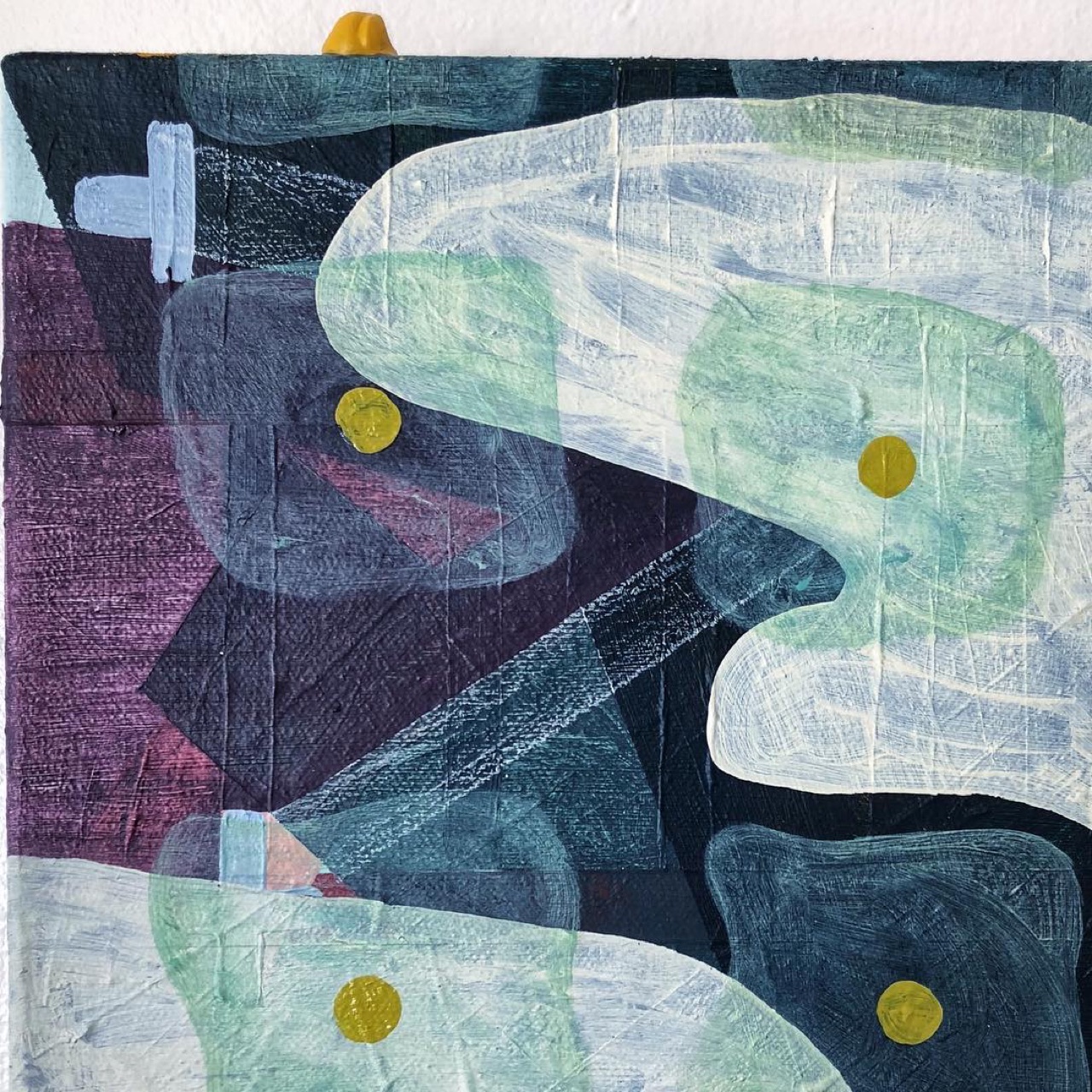 “My work has a strong interest in formalism, geometry, and abstraction.
