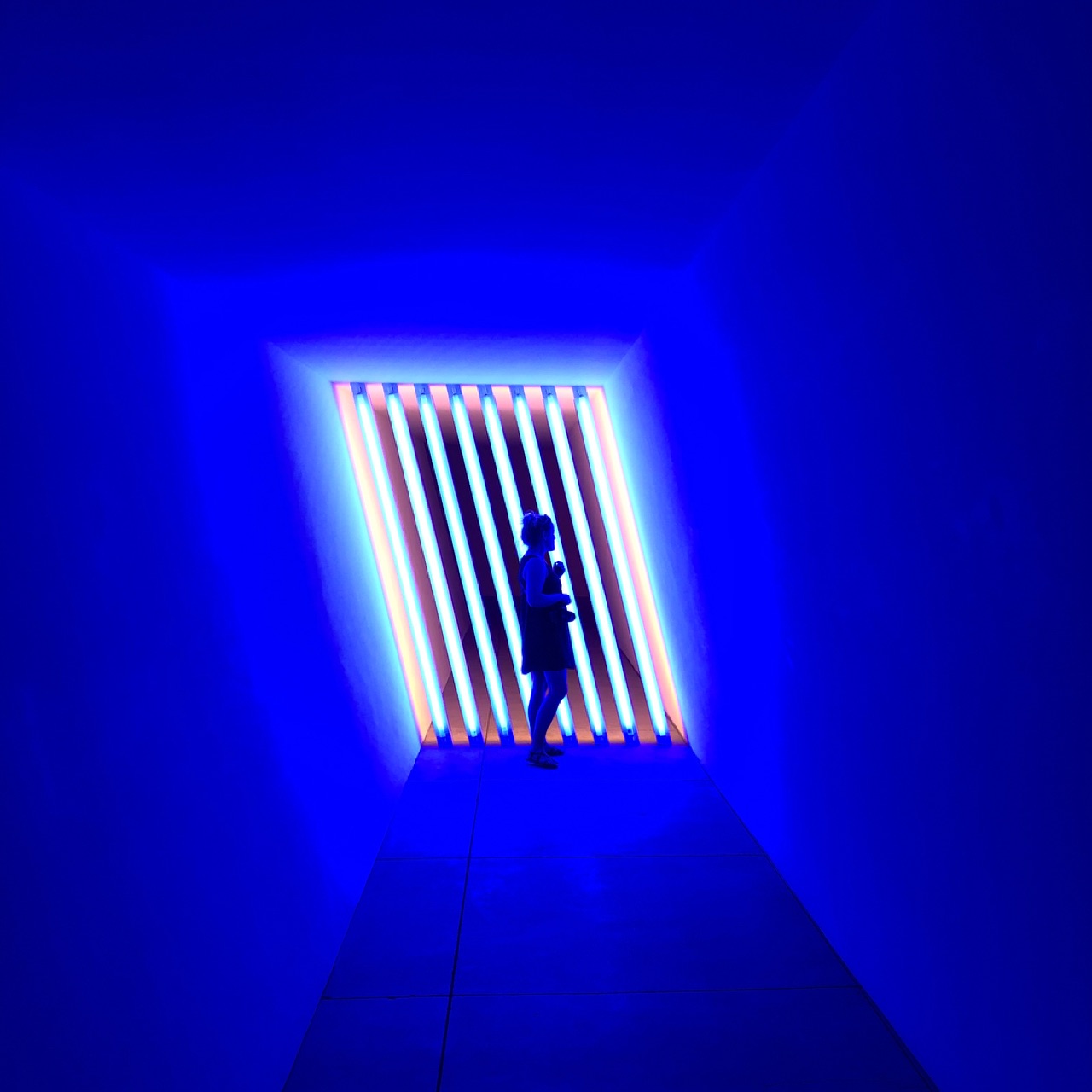 There are many old barracks at chinatifoundation full of Dan Flavin…