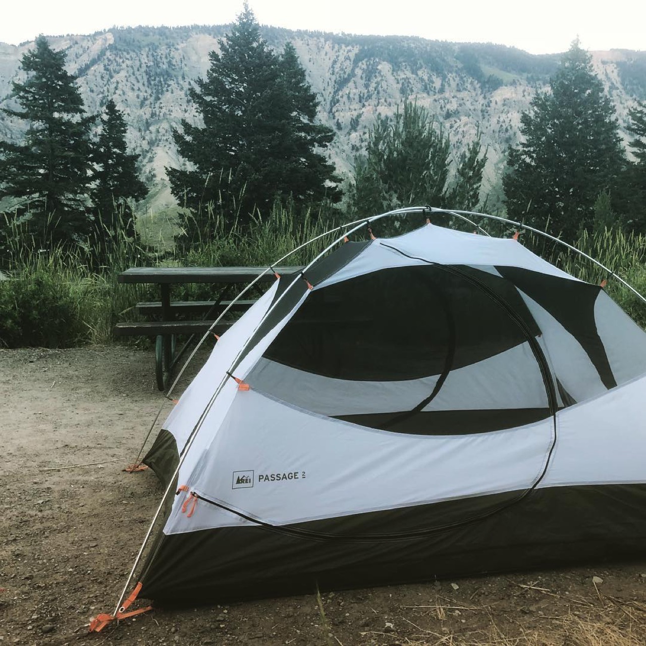 We’ve been lucky getting great camping spots with no reservations.