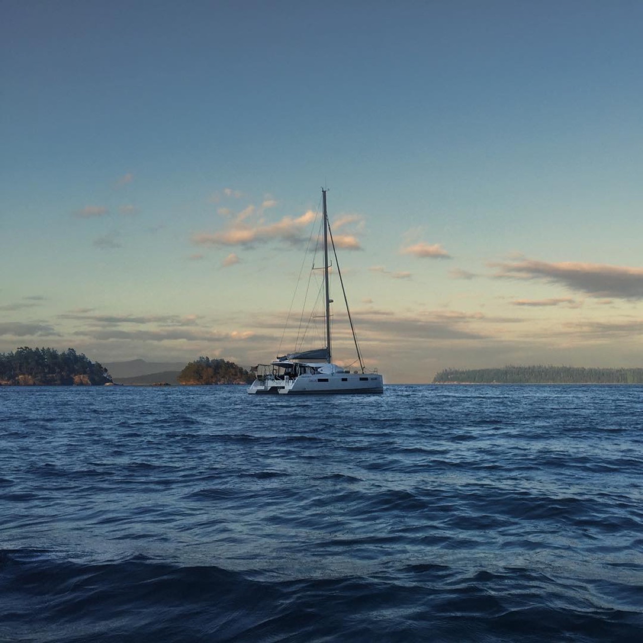Our home for a few days among the San Juan Islands.