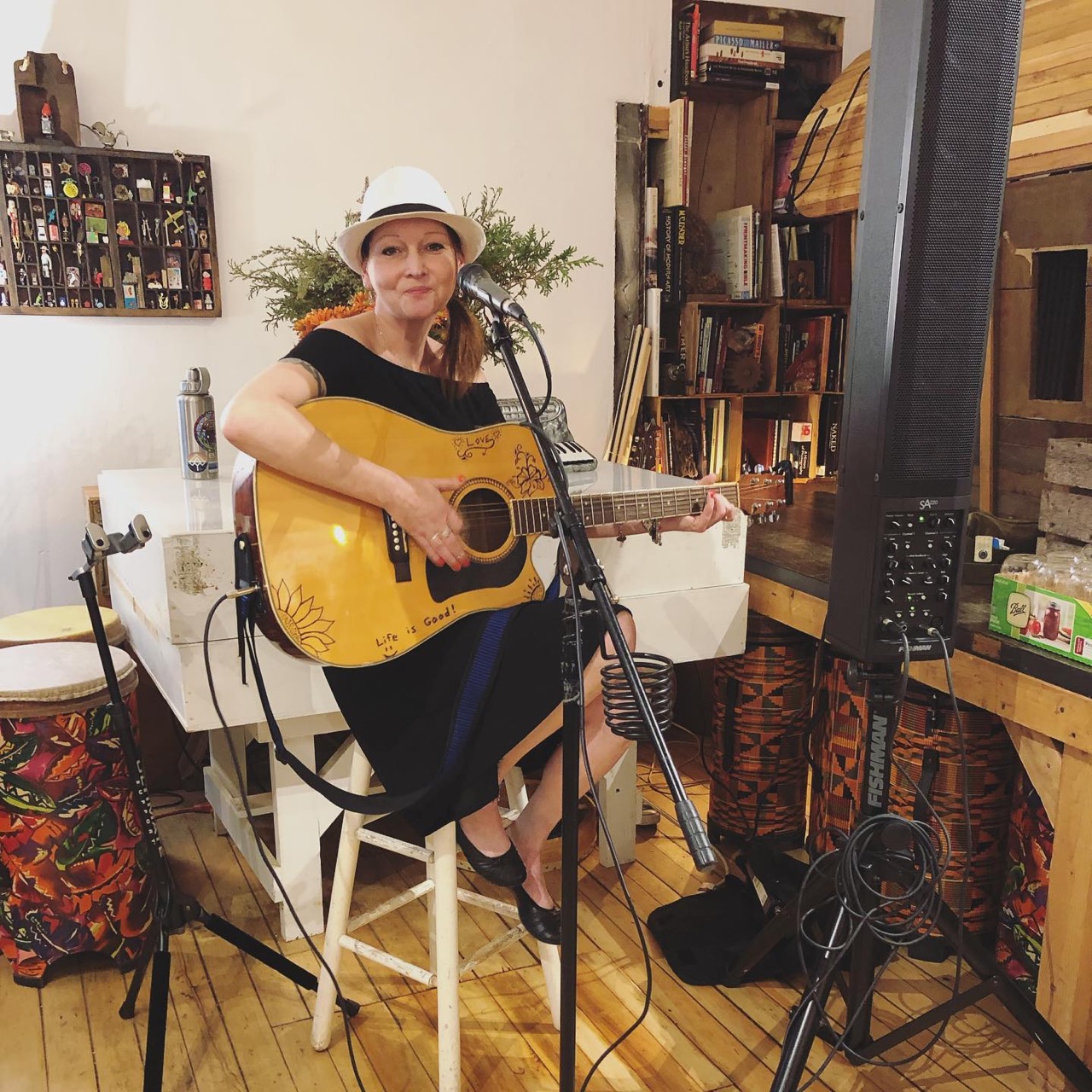 It was a such a great turnout and support for the artists of “She…
