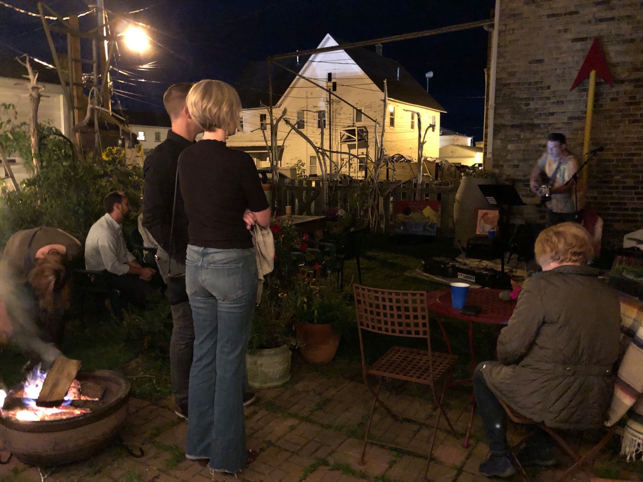 A great night inside and out!