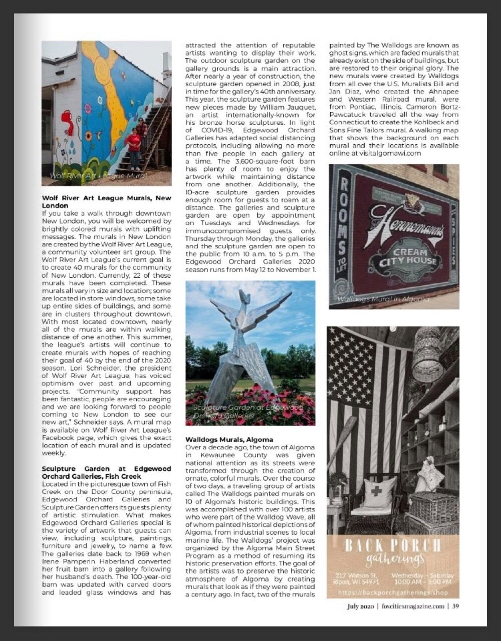 Great to see Manitowoc & Algoma highlighted as worth a trip to see some…