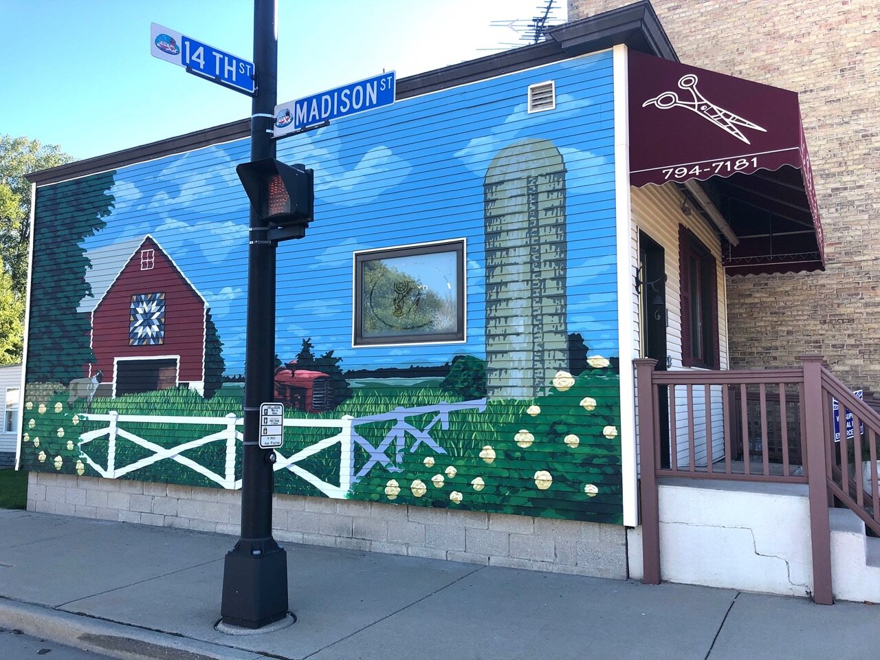 Completed this little country scene last week with David Carpenter We…