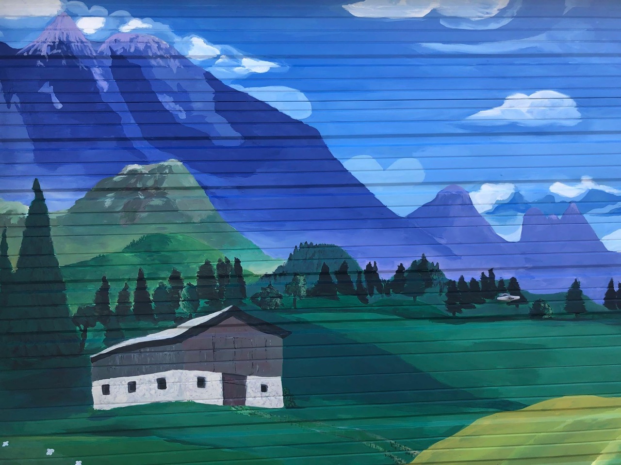 Created one of Dave's favorite memories of travels with his wife.