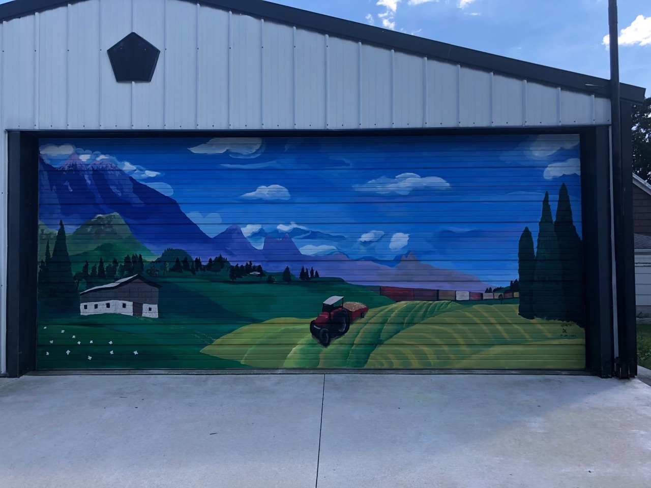 Created one of Dave's favorite memories of travels with his wife.
