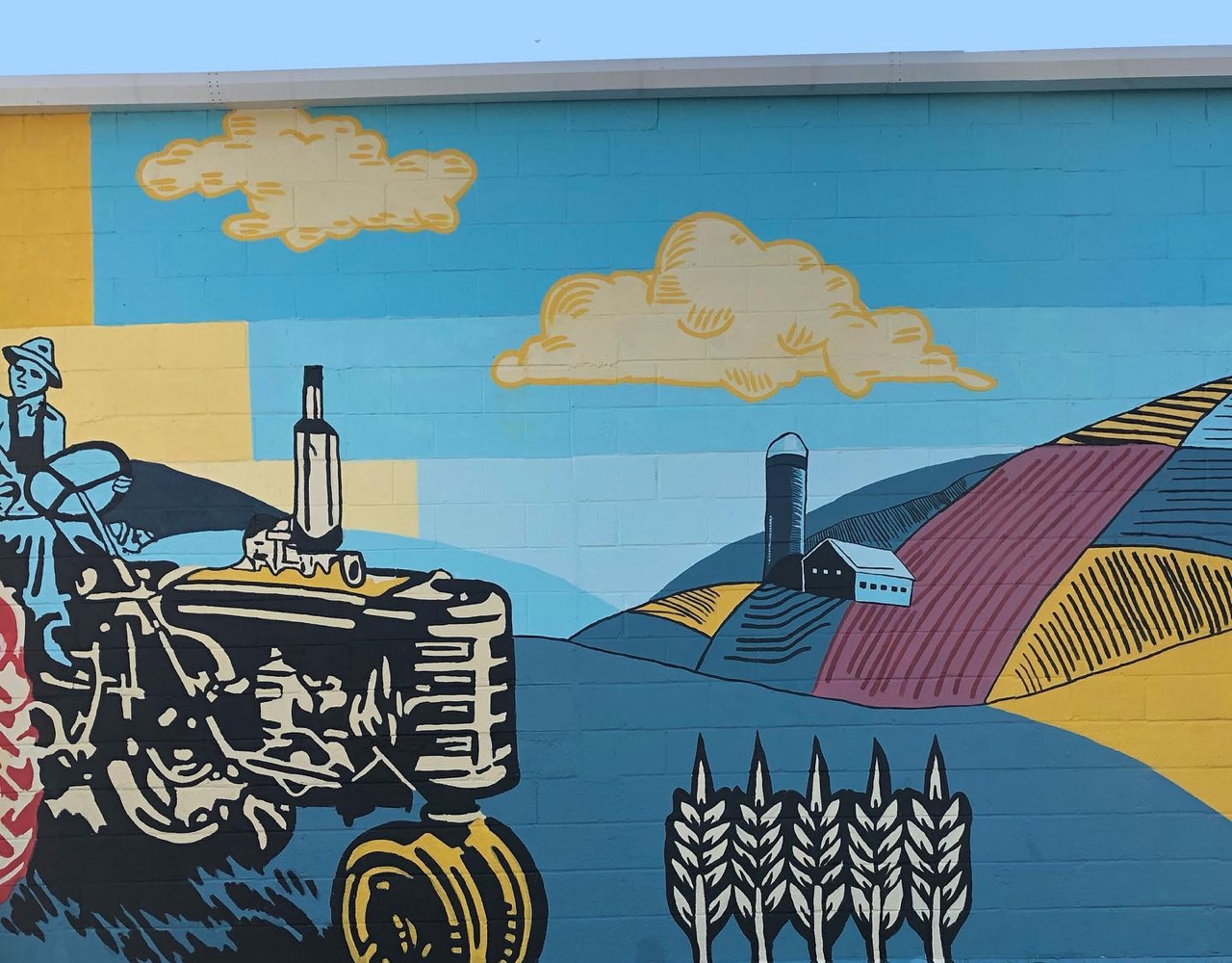 The Art Slam 2020 CommUNITY Mural is complete!
