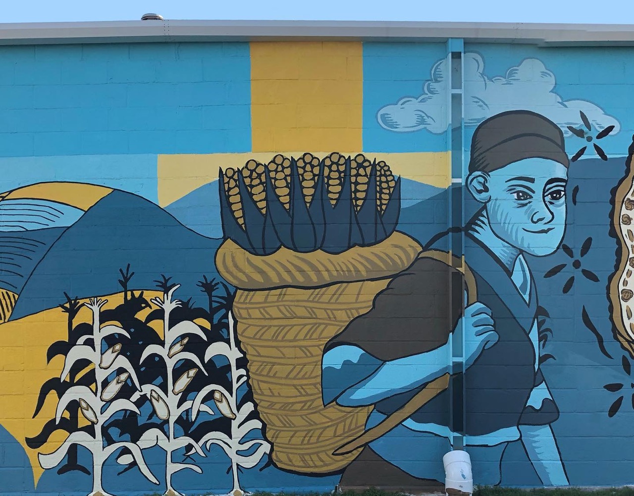 The Art Slam 2020 CommUNITY Mural is complete!