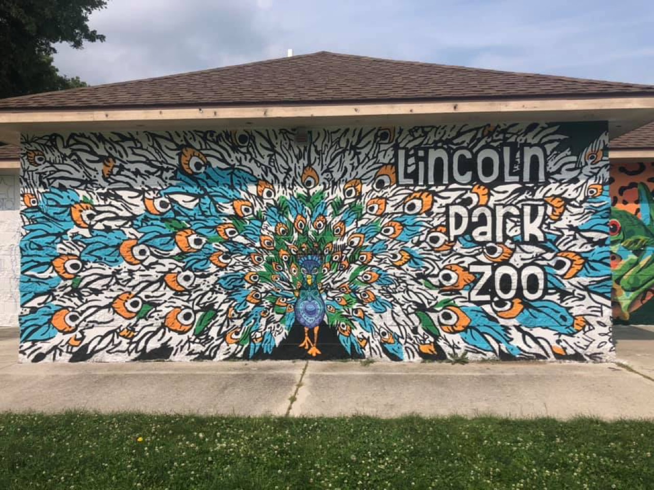 Our latest mural is coming to life in Lincoln Park!