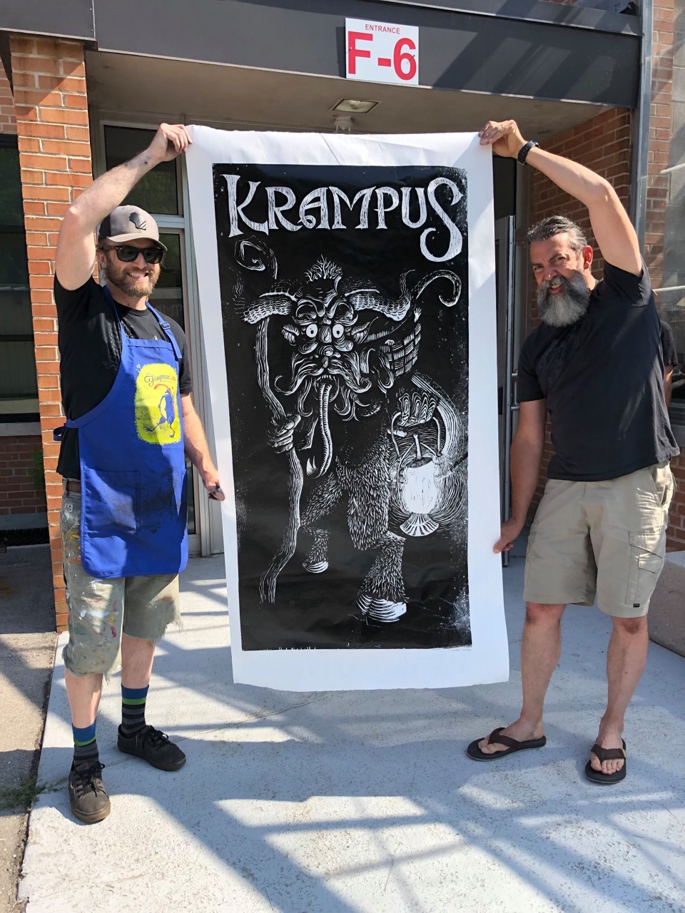 We had a really good time today printing with friends @Really Big…