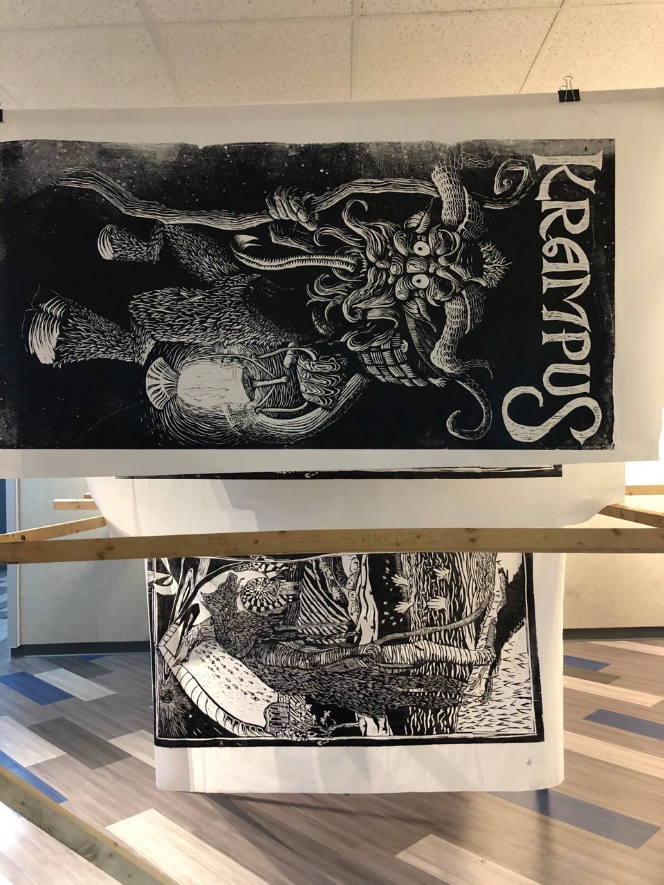 We had a really good time today printing with friends @Really Big…