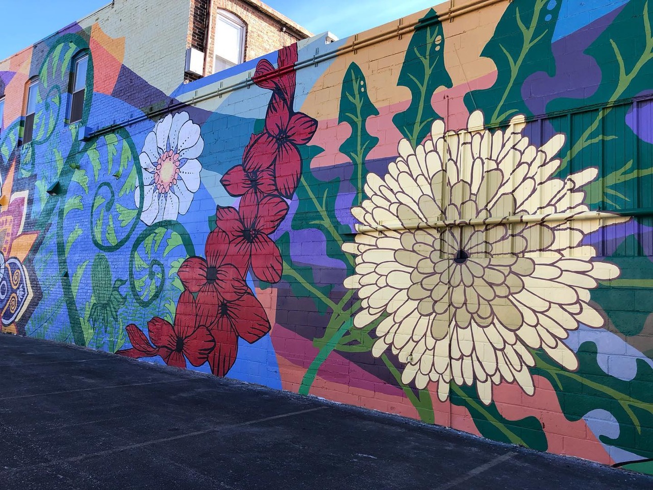 We just finished our largest mural ever in my hometown.