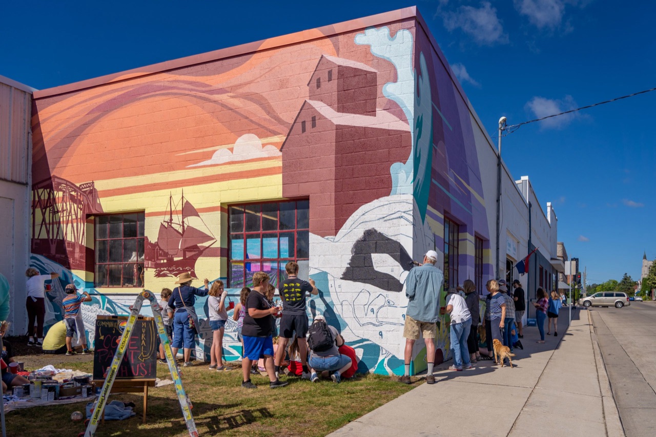 “Community Mural Project Captures History, Engages Community” Check out…