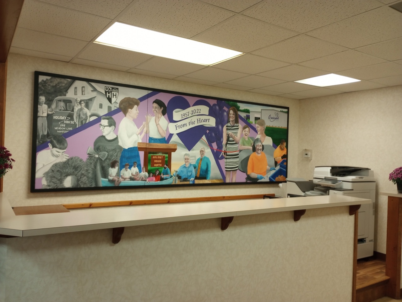 Ascend Services History Mural