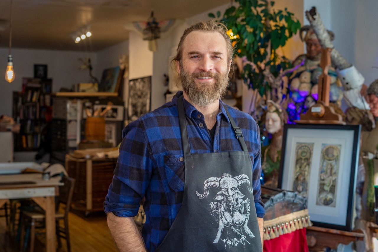 A spotlight on my favorite artist…Yonder artist, Don Krumpos!