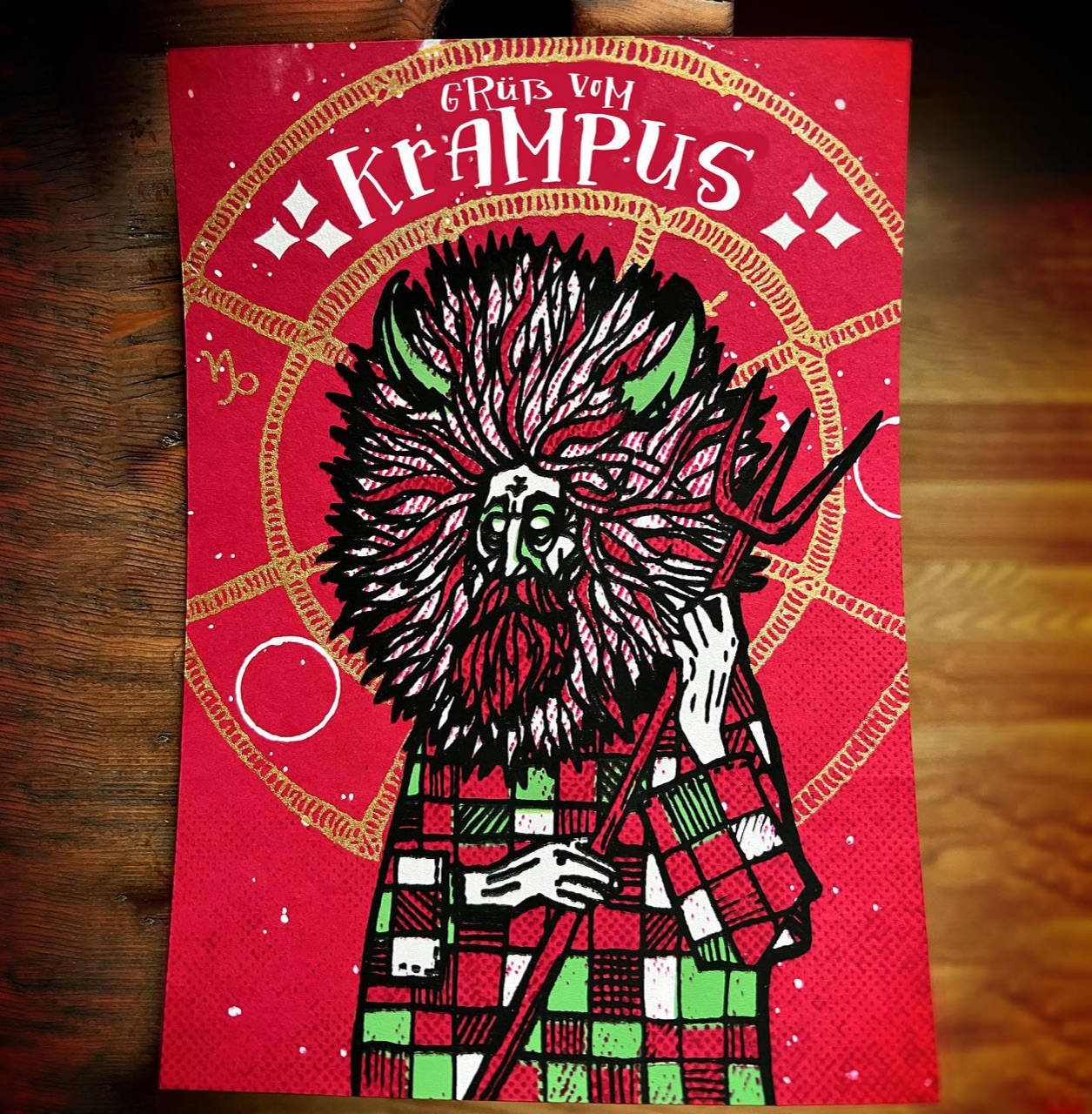 Grüß vom Krampus …………………..