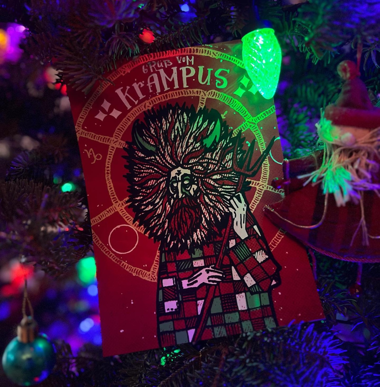 Grüß vom Krampus …………………..