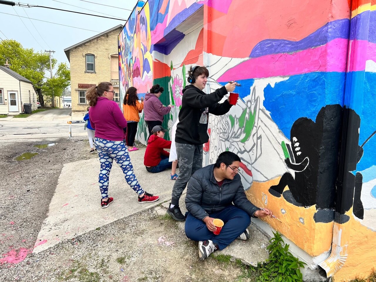 Congratulations to the Algoma Venture Academy mural class!