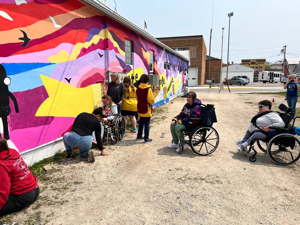 Congratulations to the Algoma Venture Academy mural class!