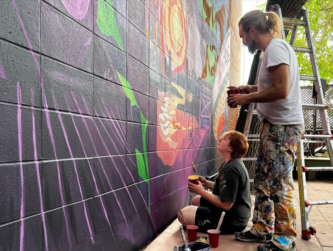 We had a great time painting at beonbroadway Mural and Buskers fest for…