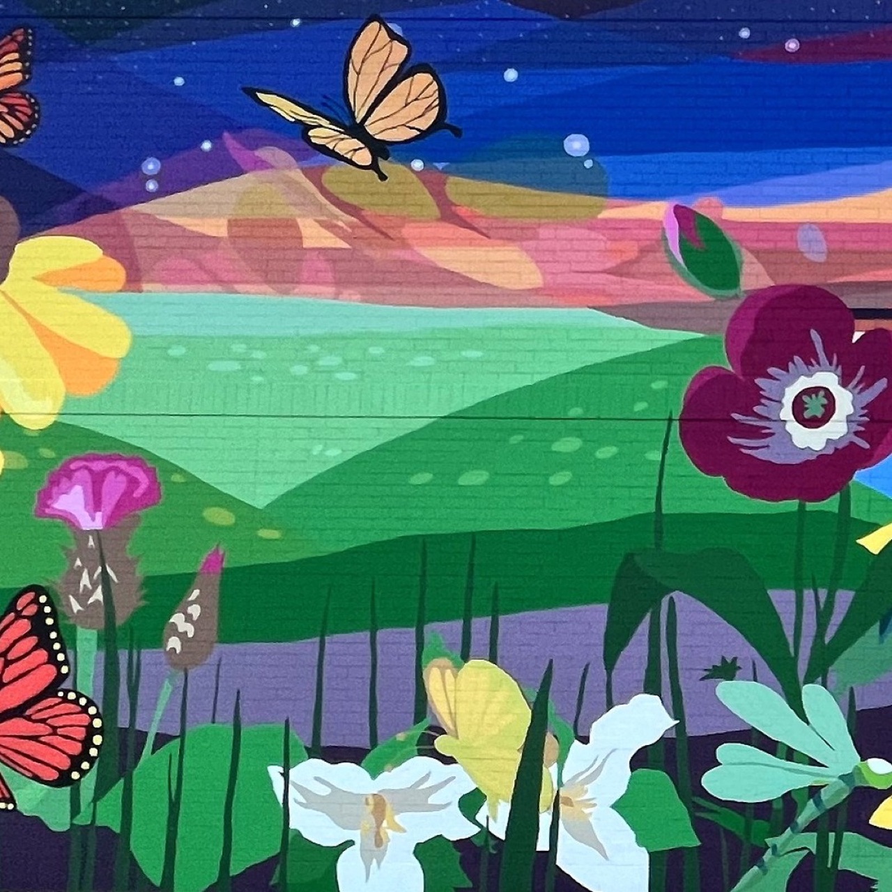 Got to walk into nature and take a little break after finishing up this…