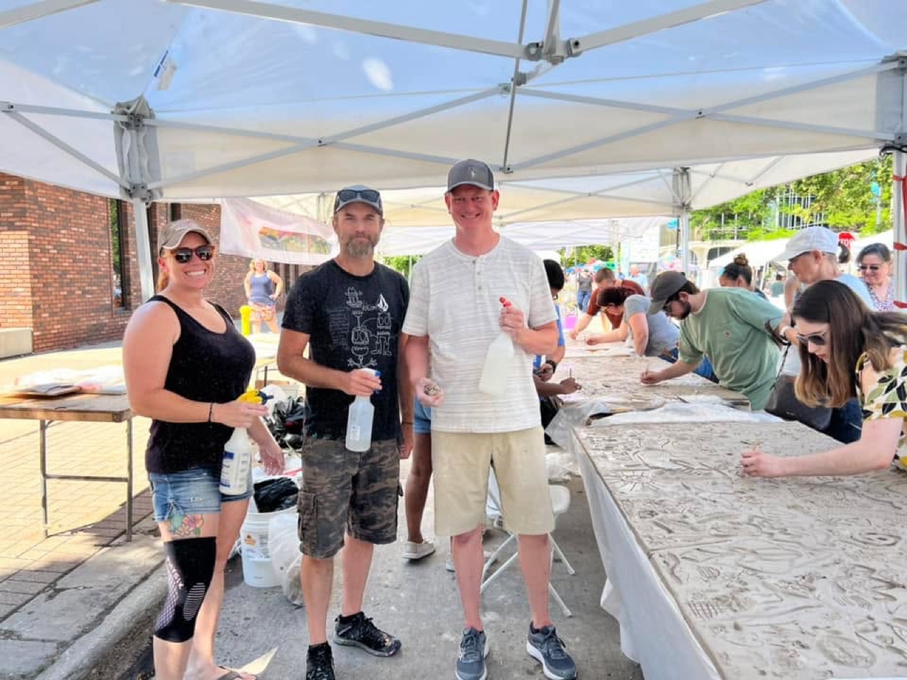 Stop and visit this crew at Artfest Green Bay 2023 and leave your mark…